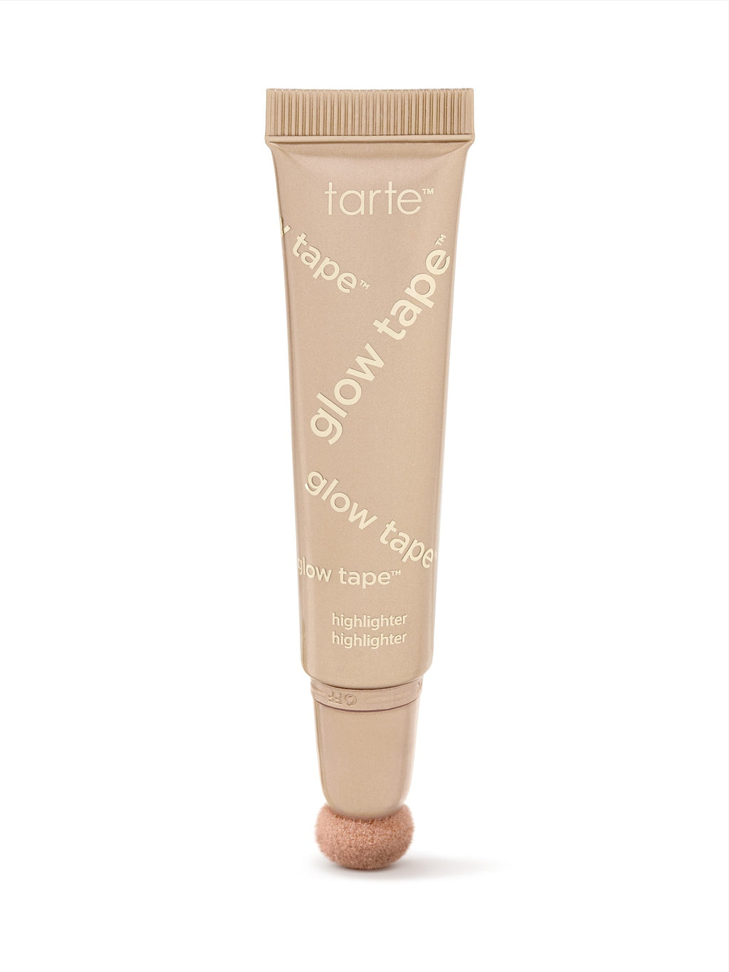 Tarte glow tape highlighter on a white background