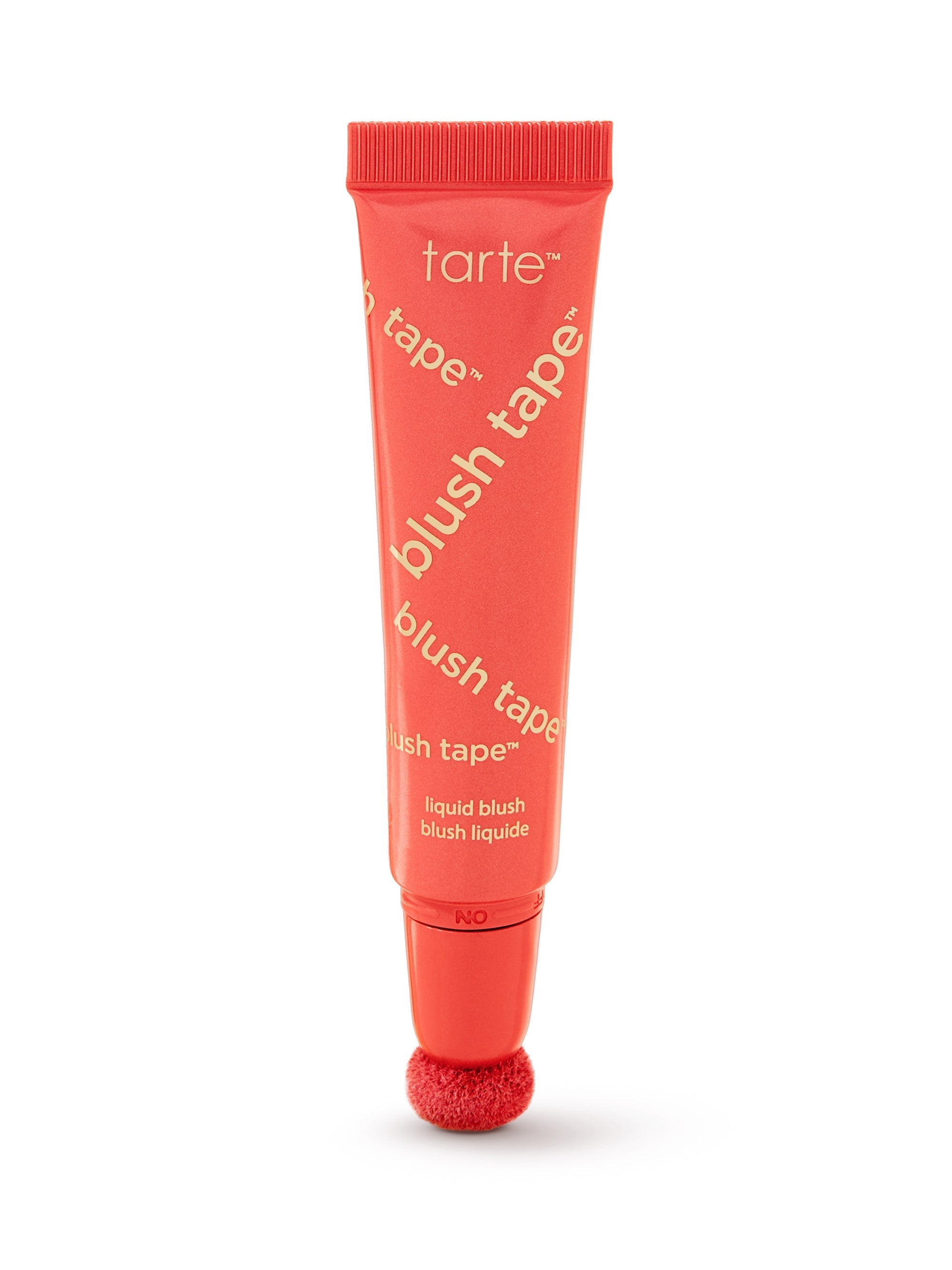 Tarte blush tape tube on a white background